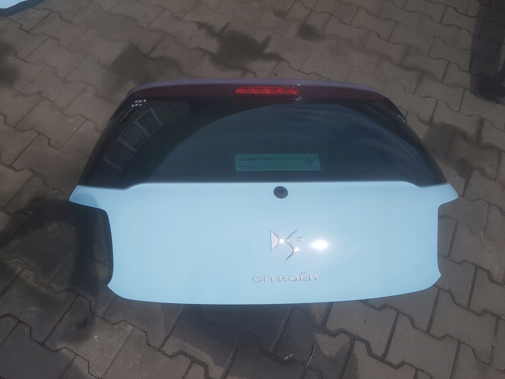 фото №1, Citroen ds3 09-16r крышка багажника багажника задняя kgx
