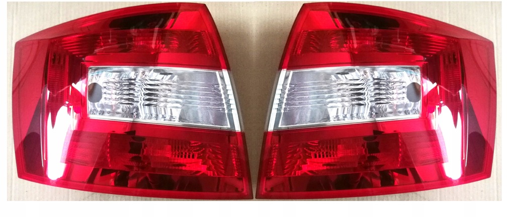 фото №1, 2x лампа задняя стоп левая правая kpl skoda rapid 2012-2019 spaceback