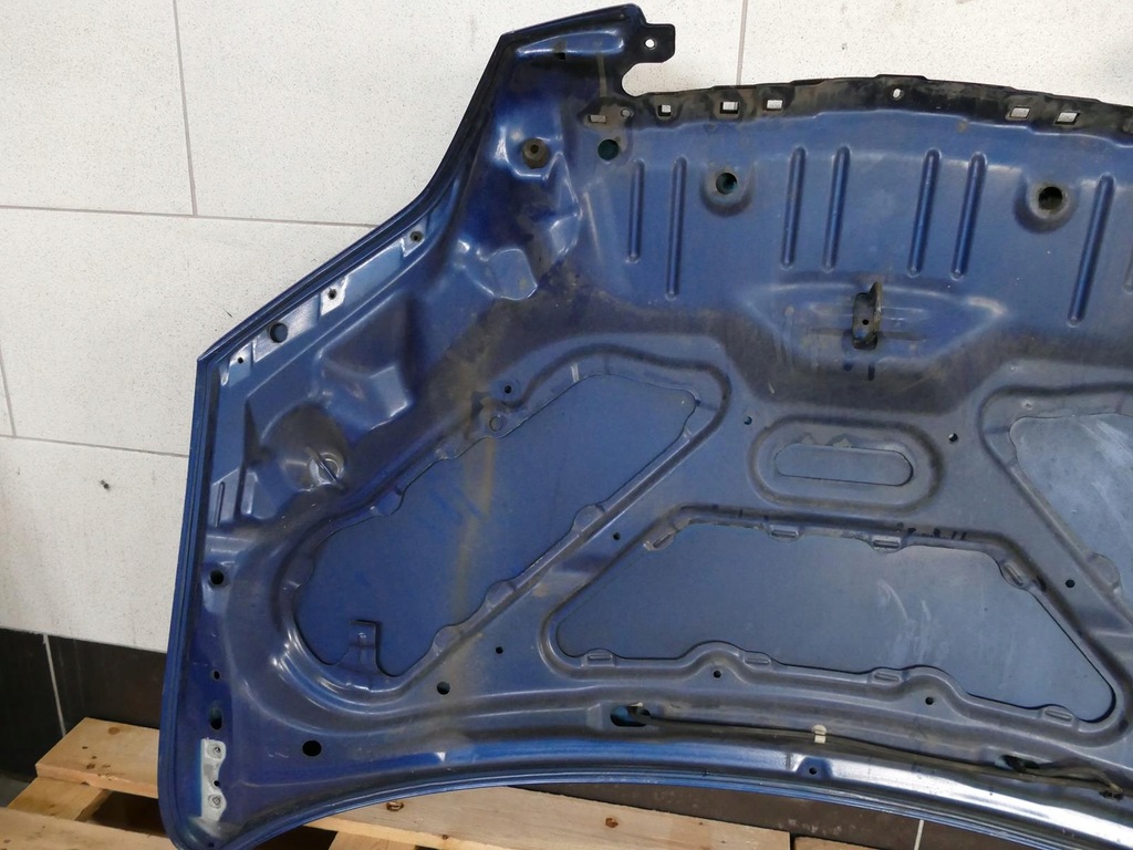 фото №12, Mazda 2 dy lift капот крышка двигателя 36n niebieskia