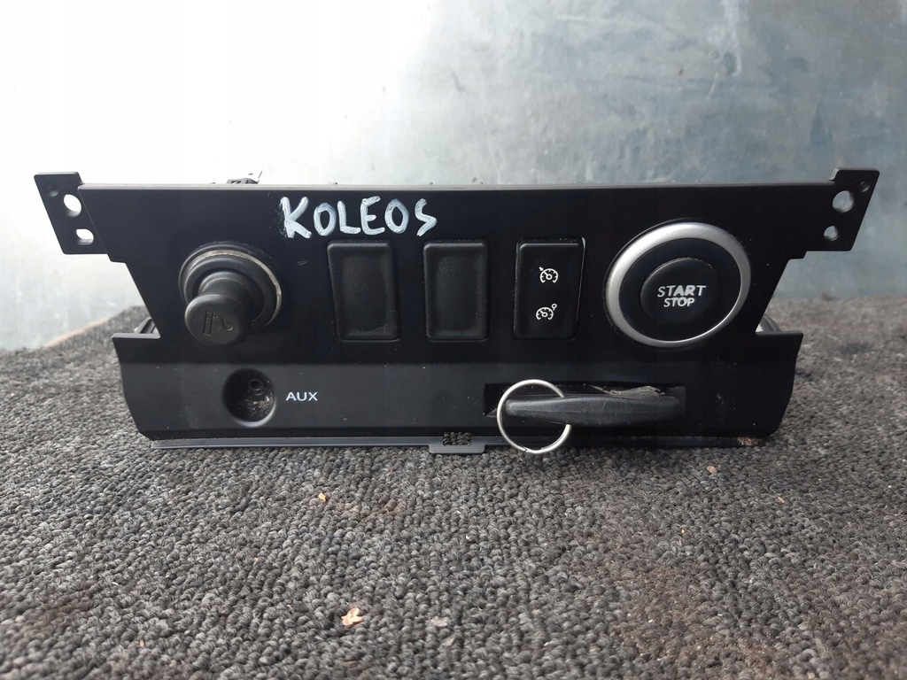 фото №3, Панель запуск стоп карта renault koleos