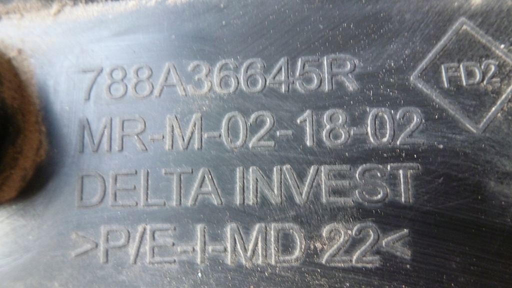 фото №10, Dacia sandero молдинг крила задня лівий 788a36645r