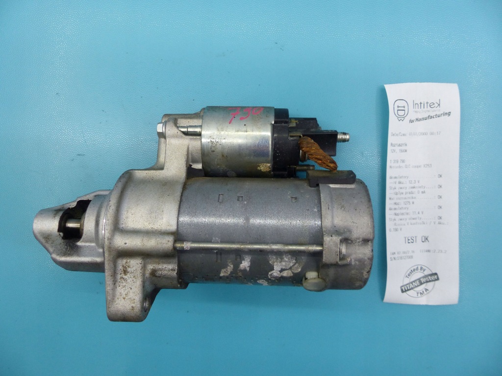 фото №1, Test стартер mercedes glc coupe x253 2.0 t