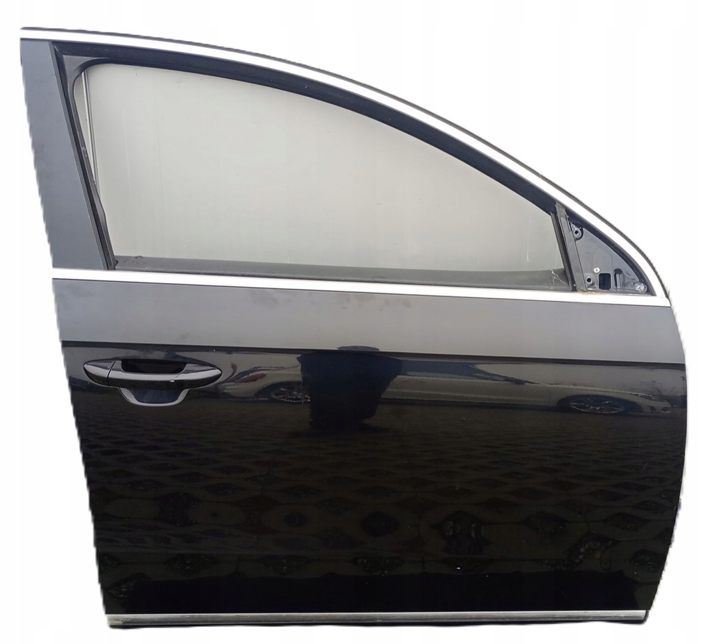 фото №1, Двері правий перед vw passat b7 чорні lc9x