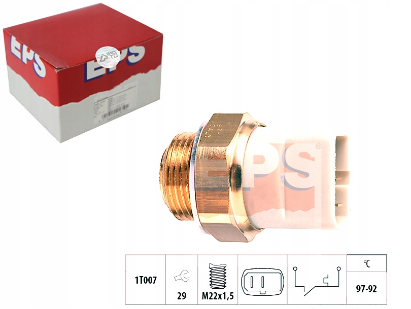 фото №1, Вимикач вентилятора радіатора db eps