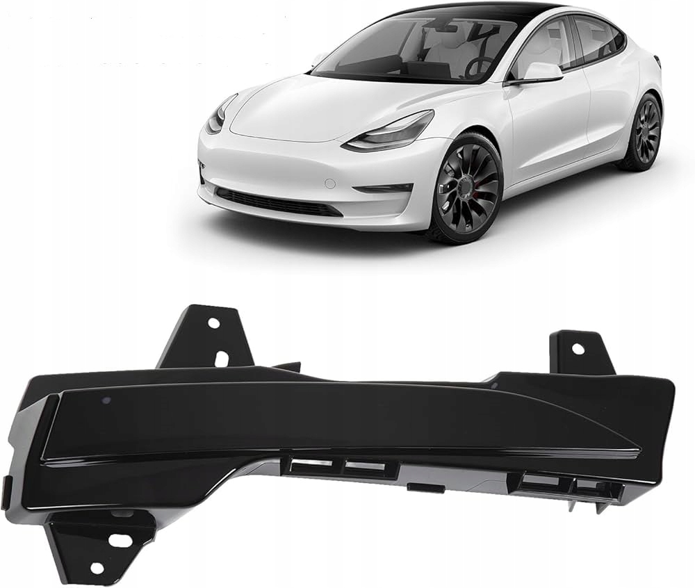 Tesla model 3 2017 17- решётка радиатора решётка радиатора решётка бампера передний правое rh pr Доставка