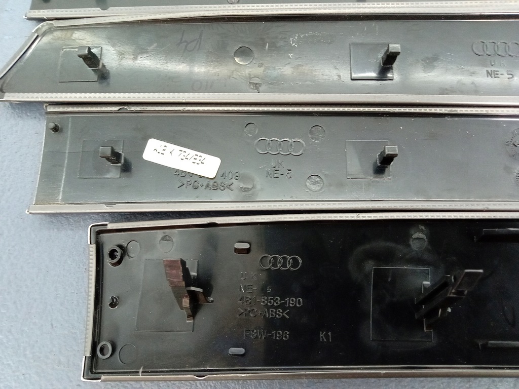 фото №4, Audi a6 c5 lift накладки декори алюміній kpl