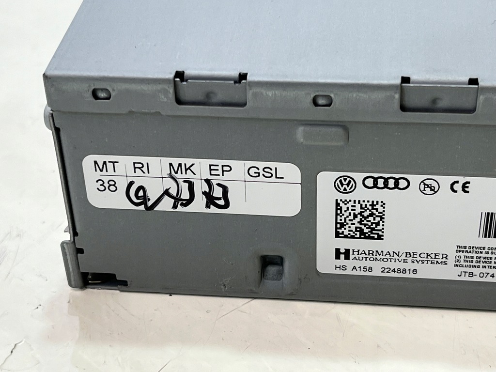 фото №5, Тюнер радіо audi a7 c7 4g0035080a легальний, справний