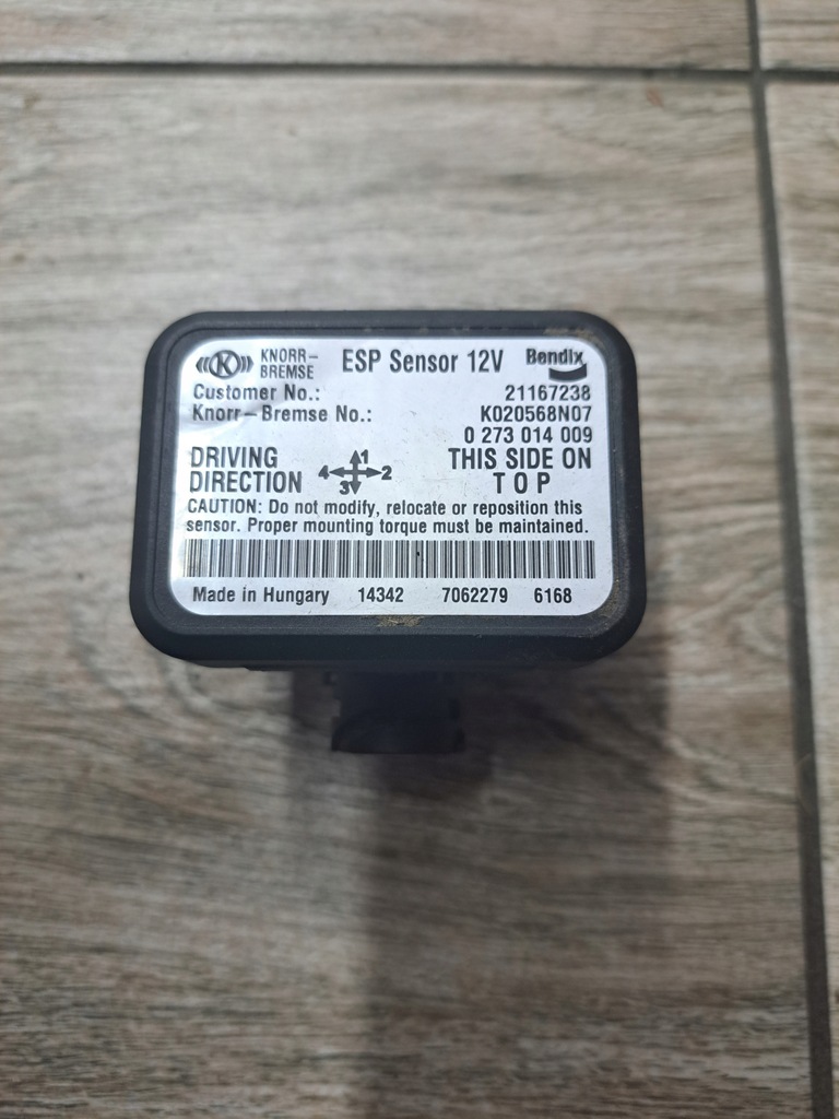 фото №1, Датчик датчик esp renault gama t volvo fh fm 4