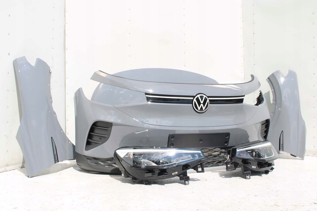 фото №7, Vw id4 pro перед капот крылья бампер pas передний лампы усилитель крыло