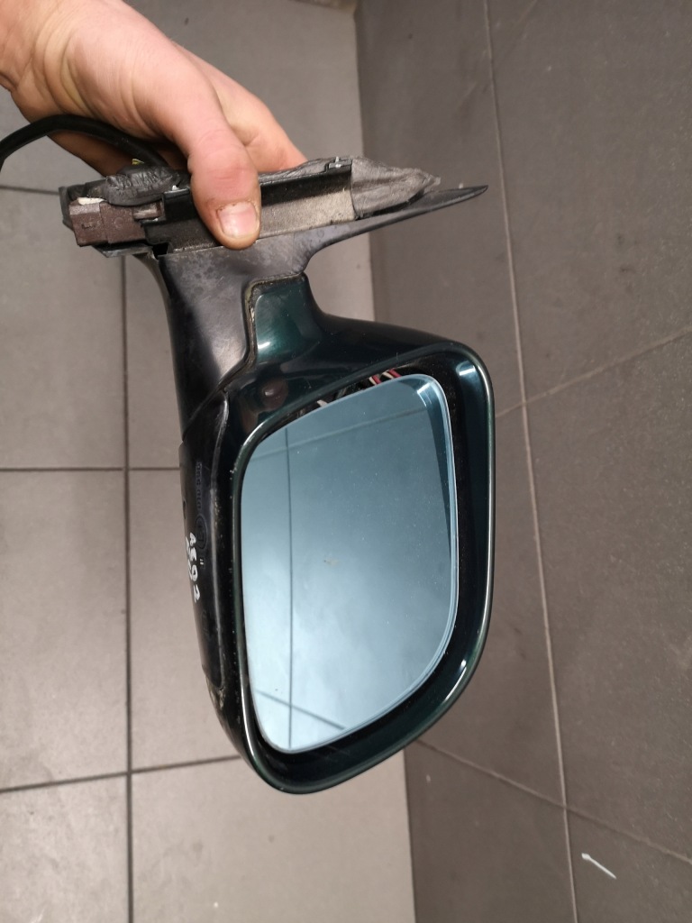 фото №8, Дзеркало праве зелені audi a8 d2 lift 7+7 pin