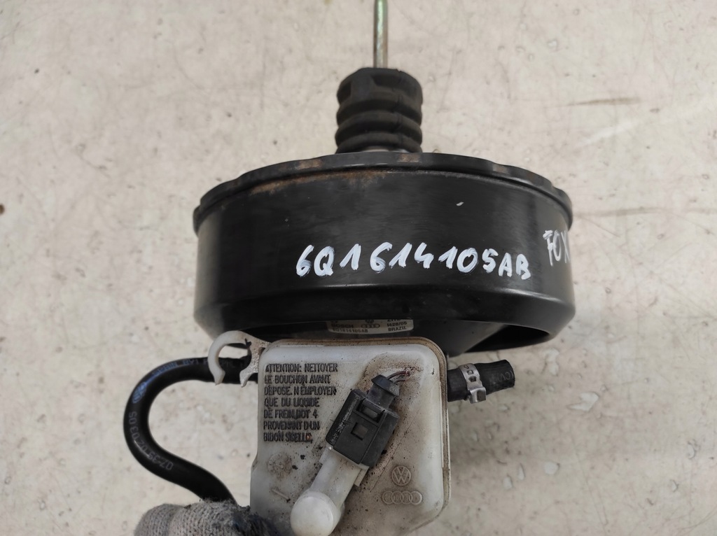 фото №5, Vw fox 03- 1.2 підсилювач гальм гальмівні 6q1614105ab