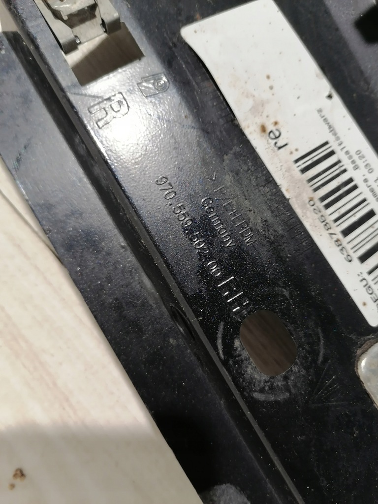 фото №15, Panamera молдинг порог правая 97055950200