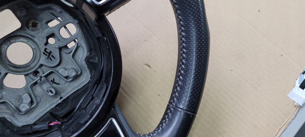 фото №4, A6 c7 4g lift воздуховод кожа кожаный sline лепестки переключения a7 4g