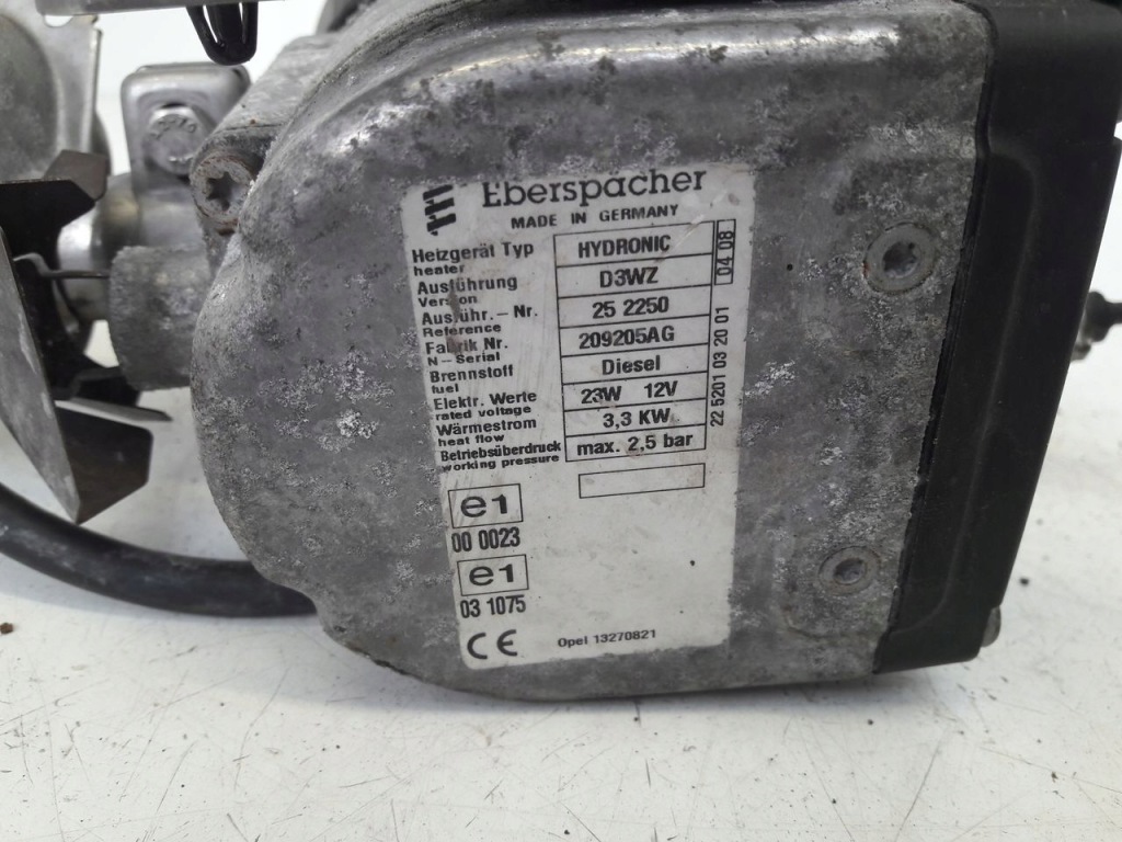 фото №4, Webasto opel meriva 1,7 cdti