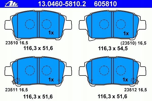 Тормозные колодки тормозные toyota yaris 99- +abs Цена