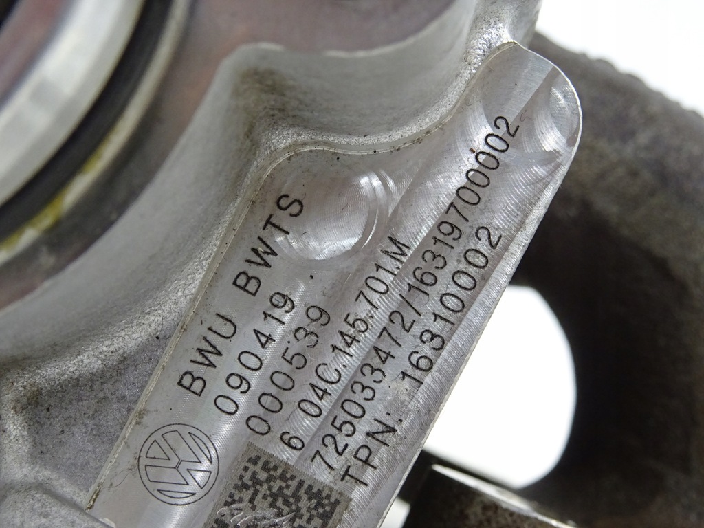 фото №11, Skoda scala турбонагнетатель турбина 04c145701m 1.0 tsi 2019 rok