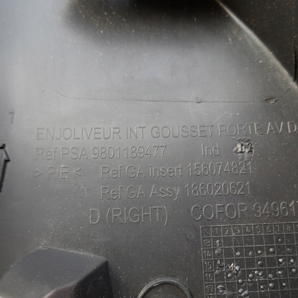 фото №12, Защита заглушка зеркало дверь citroen c4 cactus