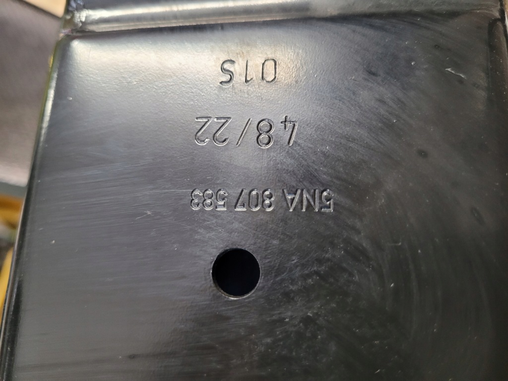 фото №10, Vw tiguan ii 2 5n 5na lift балка бампера перед передняя абсорбер oem