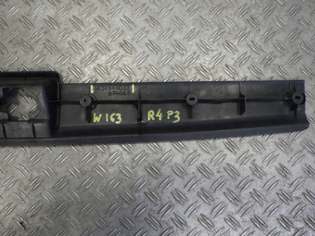 фото №9, Молдинг накладка порог задняя ml w163 a1636940033