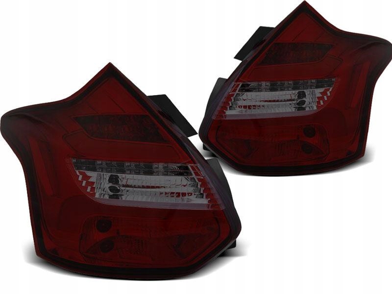 фото №1, Лампы d. ford focus 3 11-10.14 red smoke led bar