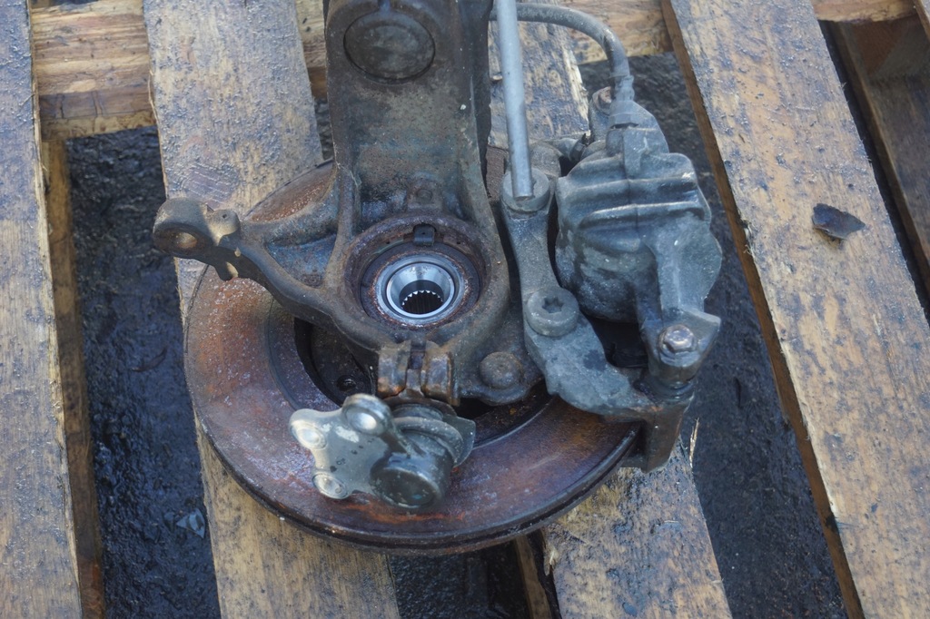 фото №9, Поворотный кулак левый перед citroen c4 cactus lift 1.2thp