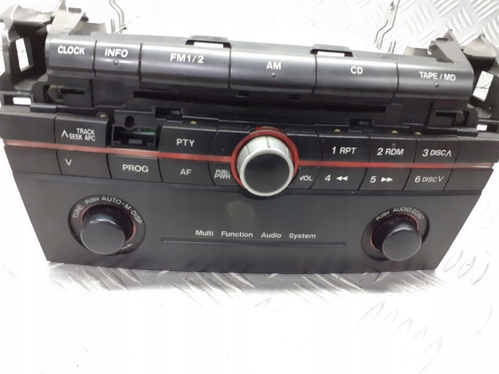фото №6, Радио заводской mazda 3 bk bp4m66950a