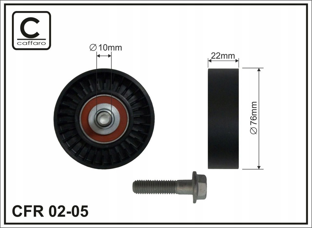 фото №2, Ролик prow. ремень клиновой hyundai terracan