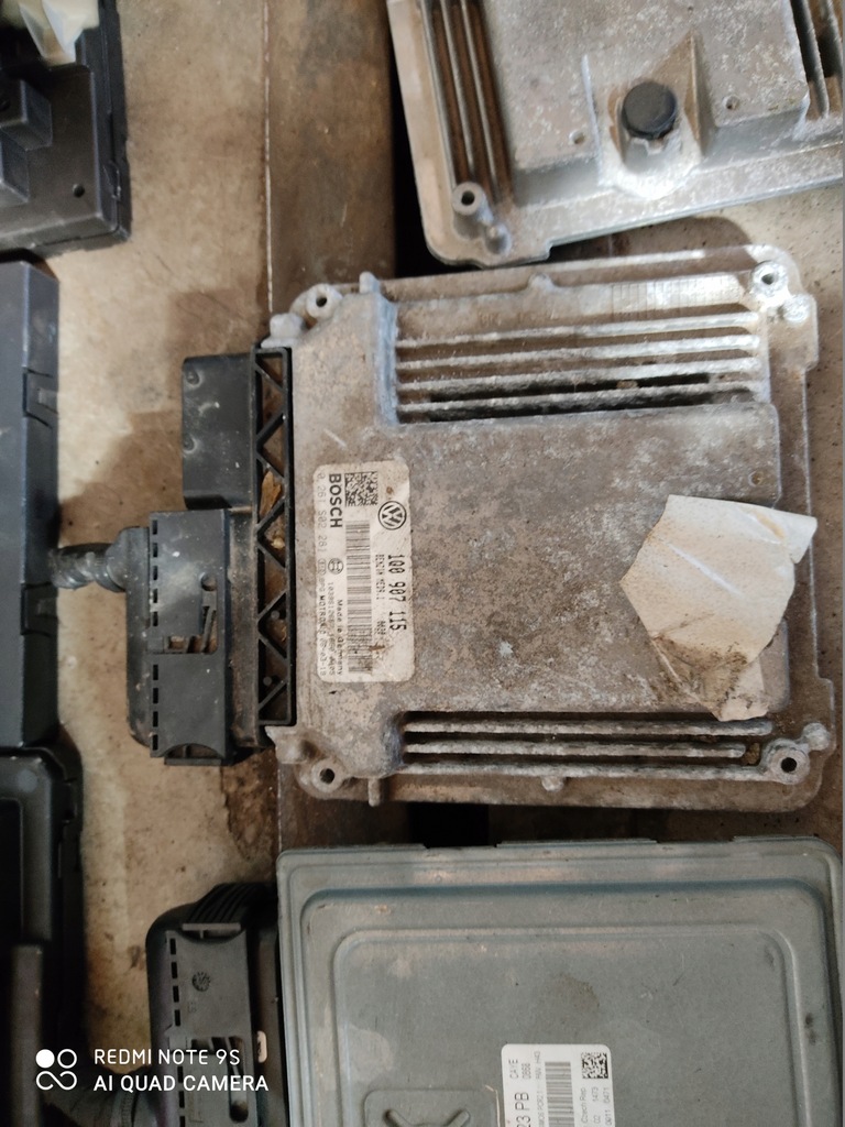 фото №1, Vw eos 2.0 tfsi бортовий комп'ютер двигуна 1q0907115