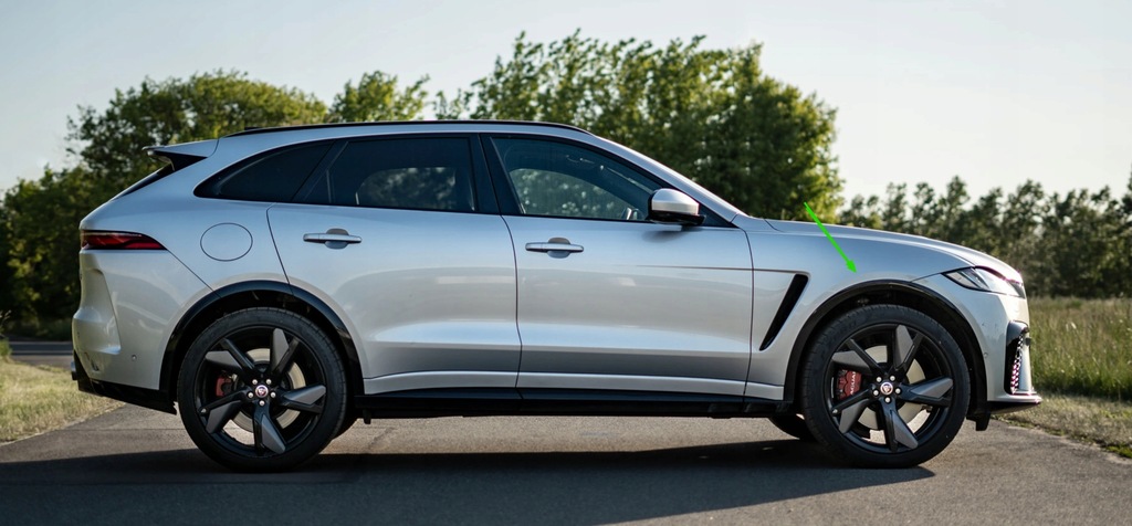 фото №8, Оригинальная молдинг łuk крыла rh jaguar f-pace svr 5.0v8 my21- t4a46673lml