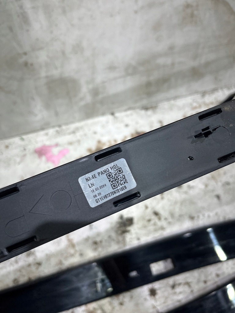 фото №8, Рейлинги кровельные tucson iv комплект чёрные 87280-n7010 87270-n7010