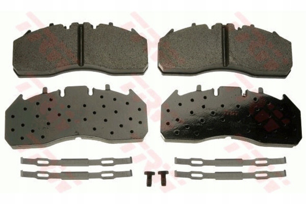 фото №10, Гальмівні колодки гальмівний. renault magnum 04- перед, задня