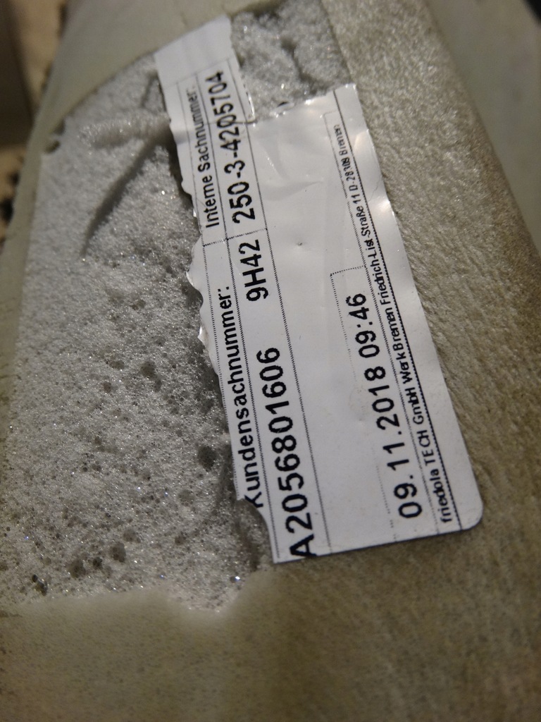 фото №5, Idealny коврик передний правый mercedes w205 1