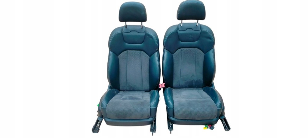 Audi q7 ii 4m 15-19 сиденья заднее сиденье комплект кожа alcantara s-line 7-местная Оригинал