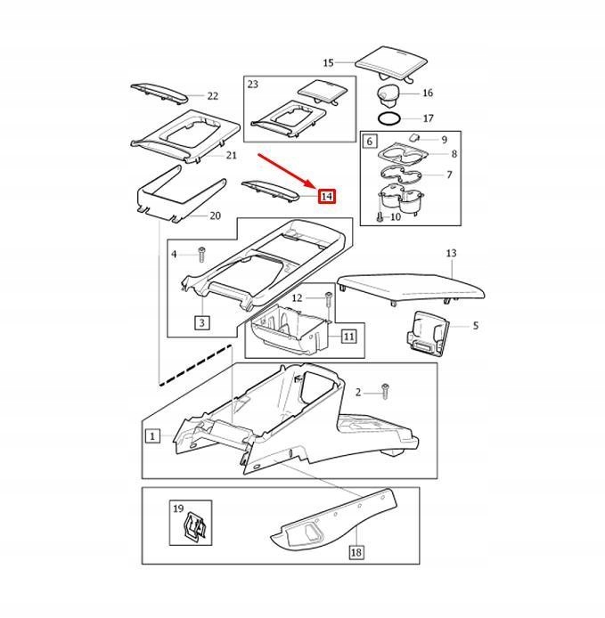 фото №8, Резиновый мат na консоль volvo xc90 mk1 оригинальный 30781474