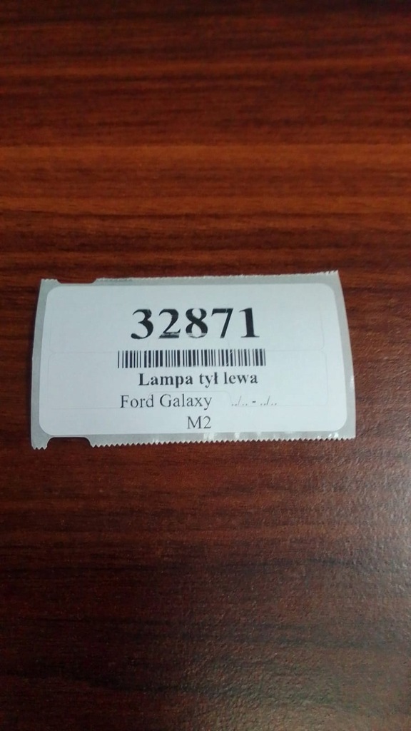 фото №8, Ford galaxy лампа лівий задня 7m5945093b