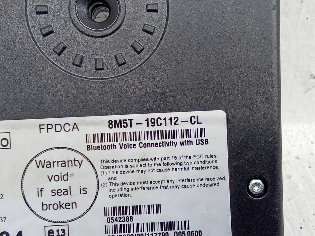 фото №3, Ford s-max 2009 модуль / блок управления bluetooth