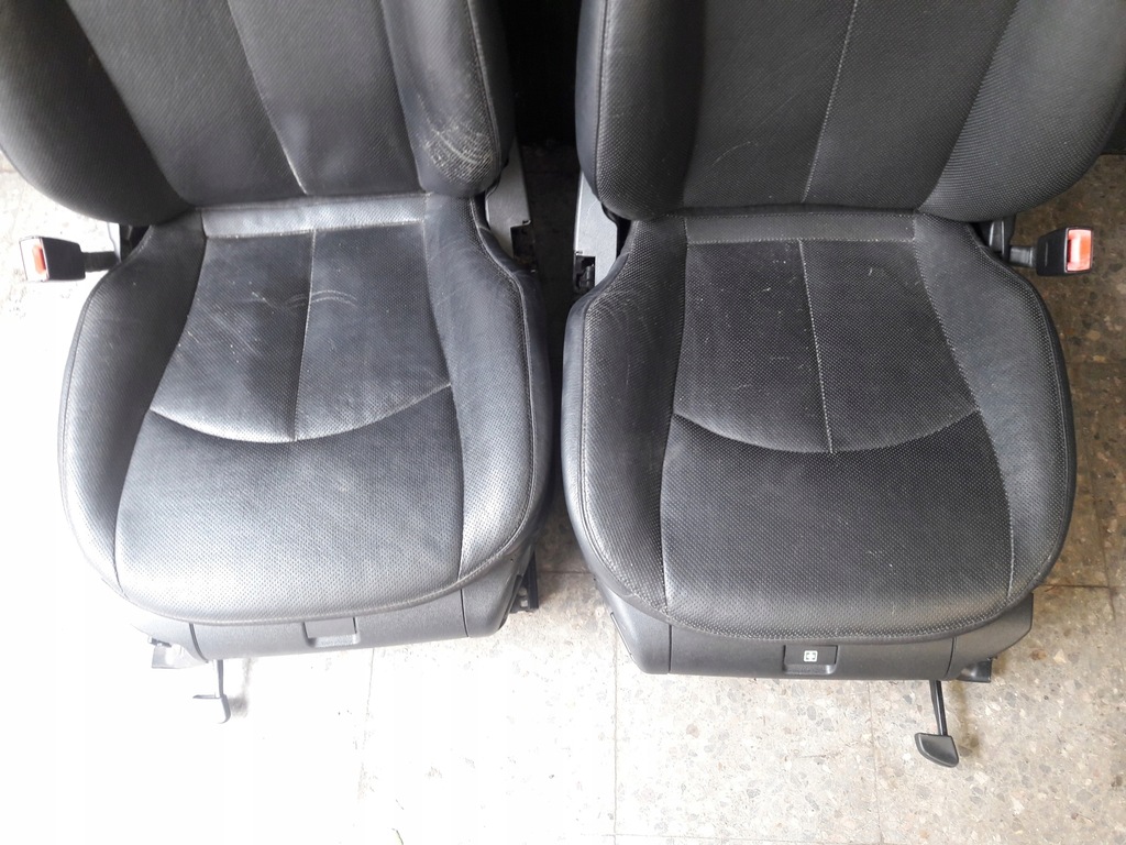 фото №9, W211 lift kombi avangarde сидіння обшивки шкіра чорні комплект