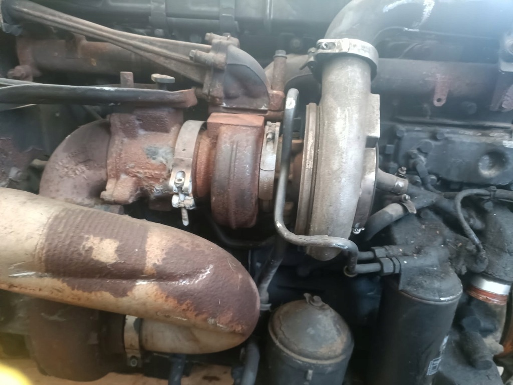 фото №9, Двигун scania двигун dt12 17l 01 пошкоджена піддон