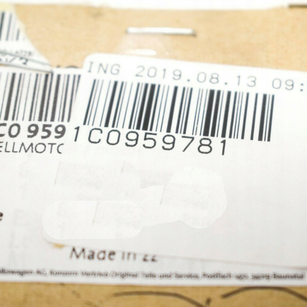 фото №6, Двигун підсилювач гальм vag volkswagen beetle 2007-2010 оригінальний 1c0959781