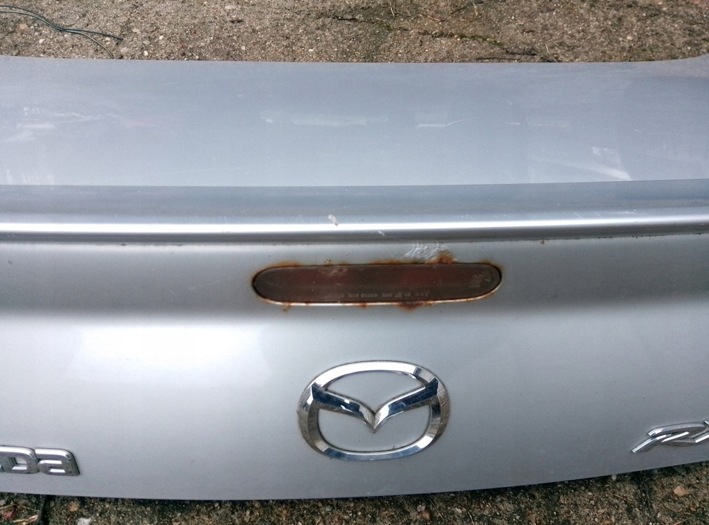 фото №2, Крышка багажника задняя задняя комплектная mazda rx8 rx-8