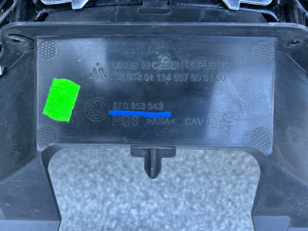 фото №10, Решітка радіатора решітка радіатора skoda octavia iii lift хром 5e0853653c