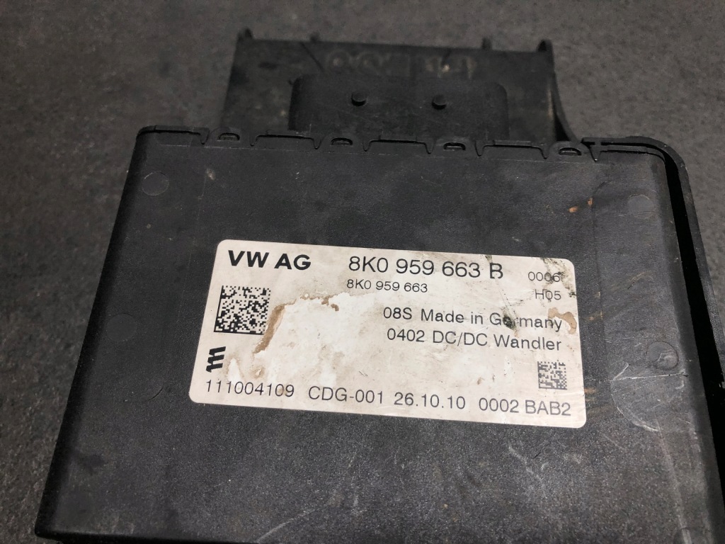 фото №2, Стабілізатор напруги audi a7 4g8 8k0959663b