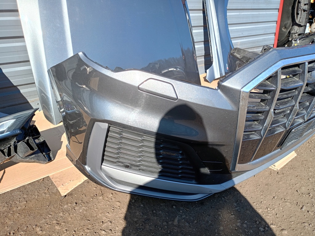 Капот фары бампер крыло  ремень перед audi q7 4m рестайлинг  s-line Недорого