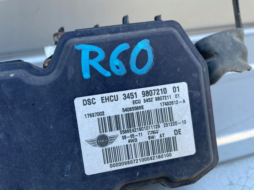 фото №3, Mini countryman r60 насос abs