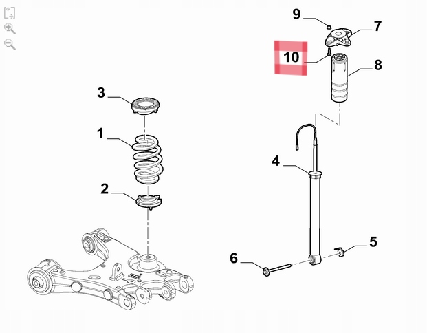 фото №1, Болты крепления подушки безопасности амортизатора alfa romeo giulia stelvio