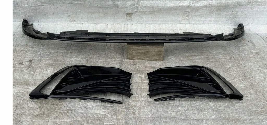 фото №1, Vw golf 8 lift r-line 5h0 решётка бампера левая i правая спойлер