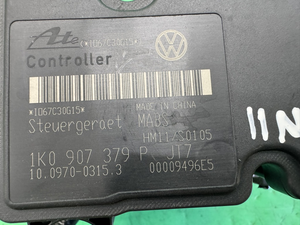 фото №7, Насос гальмівна abs блок керування 1k0614117j 1k0907379p seat leon ii 05- altea