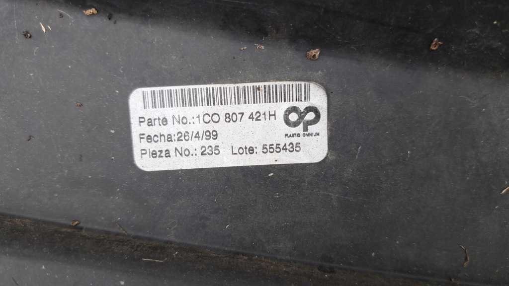 фото №12, Vw new beetle бампер задняя