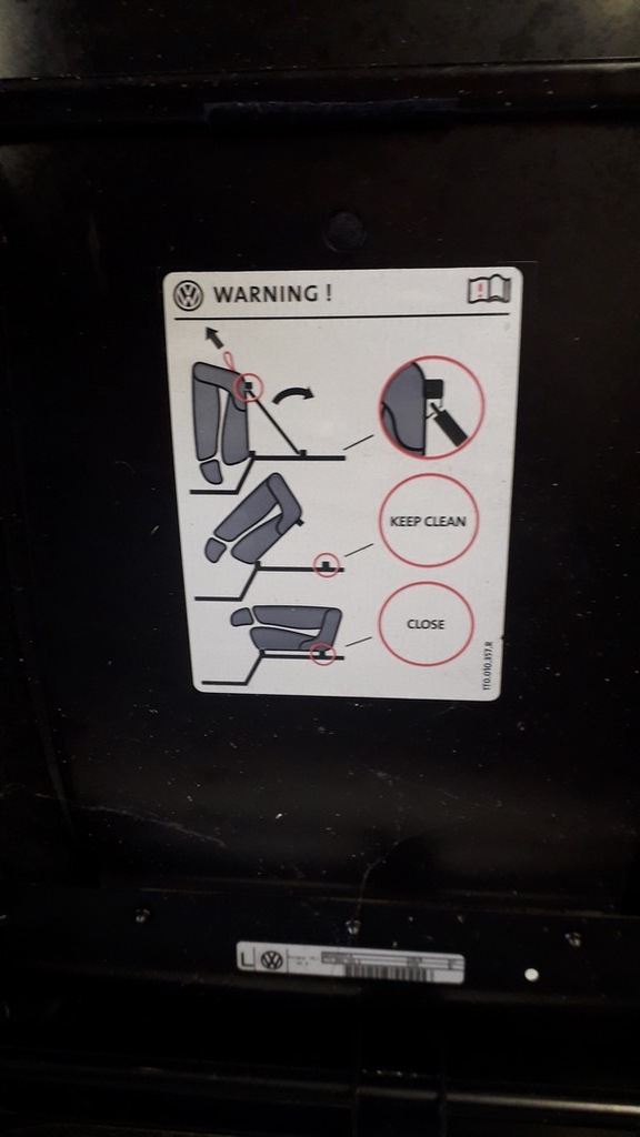 фото №14, Сиденья заднее сиденье комплект vw touran lift 03-10