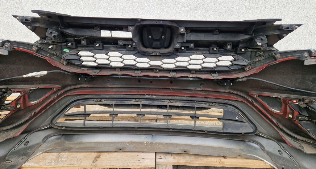 фото №8, Honda cr-v 4 iv lift 14-18 бампер перед передний kompletny датчики r539p